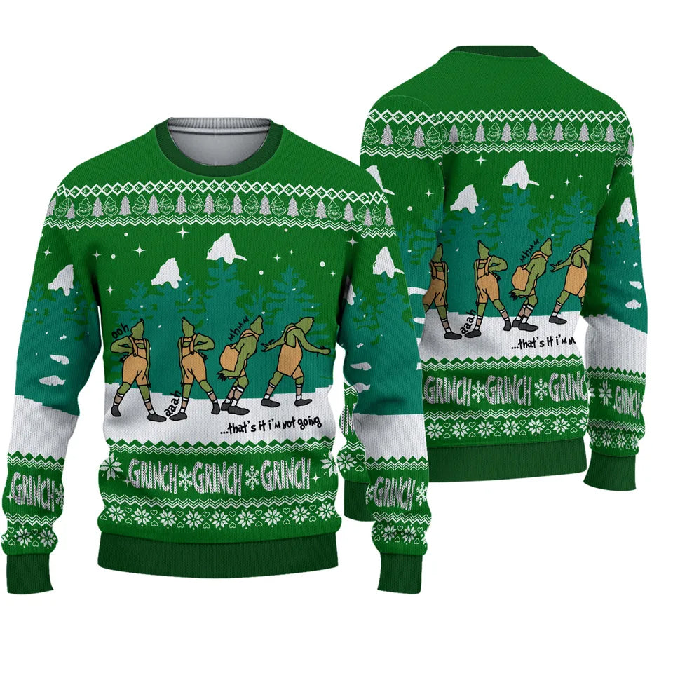 2025 That's it I'm not Going Christmas Ugly Sweater – Moonbestprint