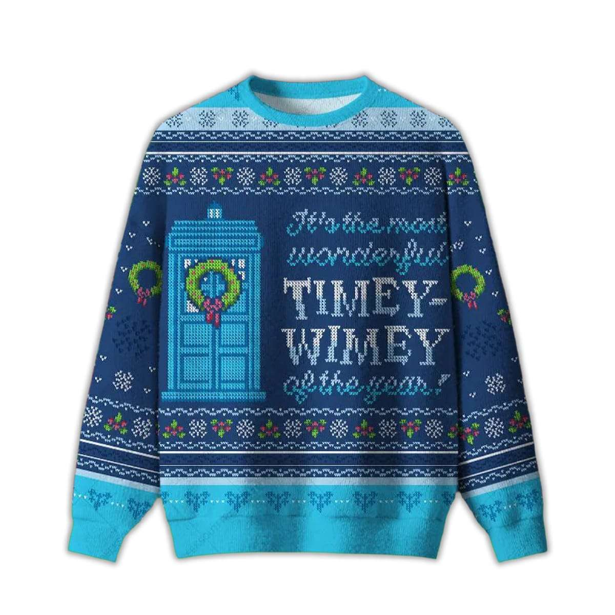2025 Timey Wimey Ugly Christmas Sweater – Moonbestprint