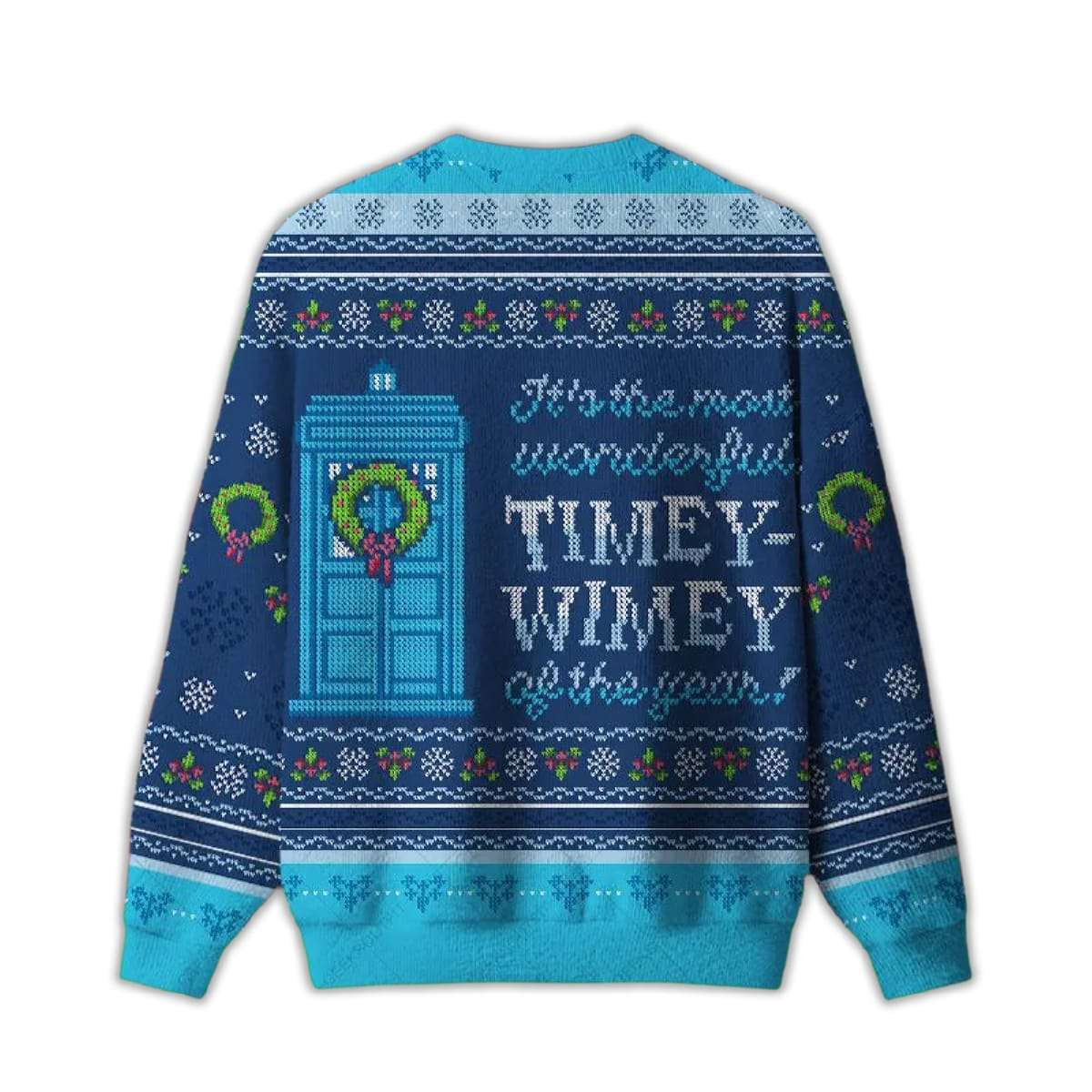 2025 Timey Wimey Ugly Christmas Sweater – Moonbestprint