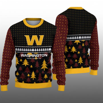 2026 Washington Festive Holiday Ugly Sweater - Moonbestprint