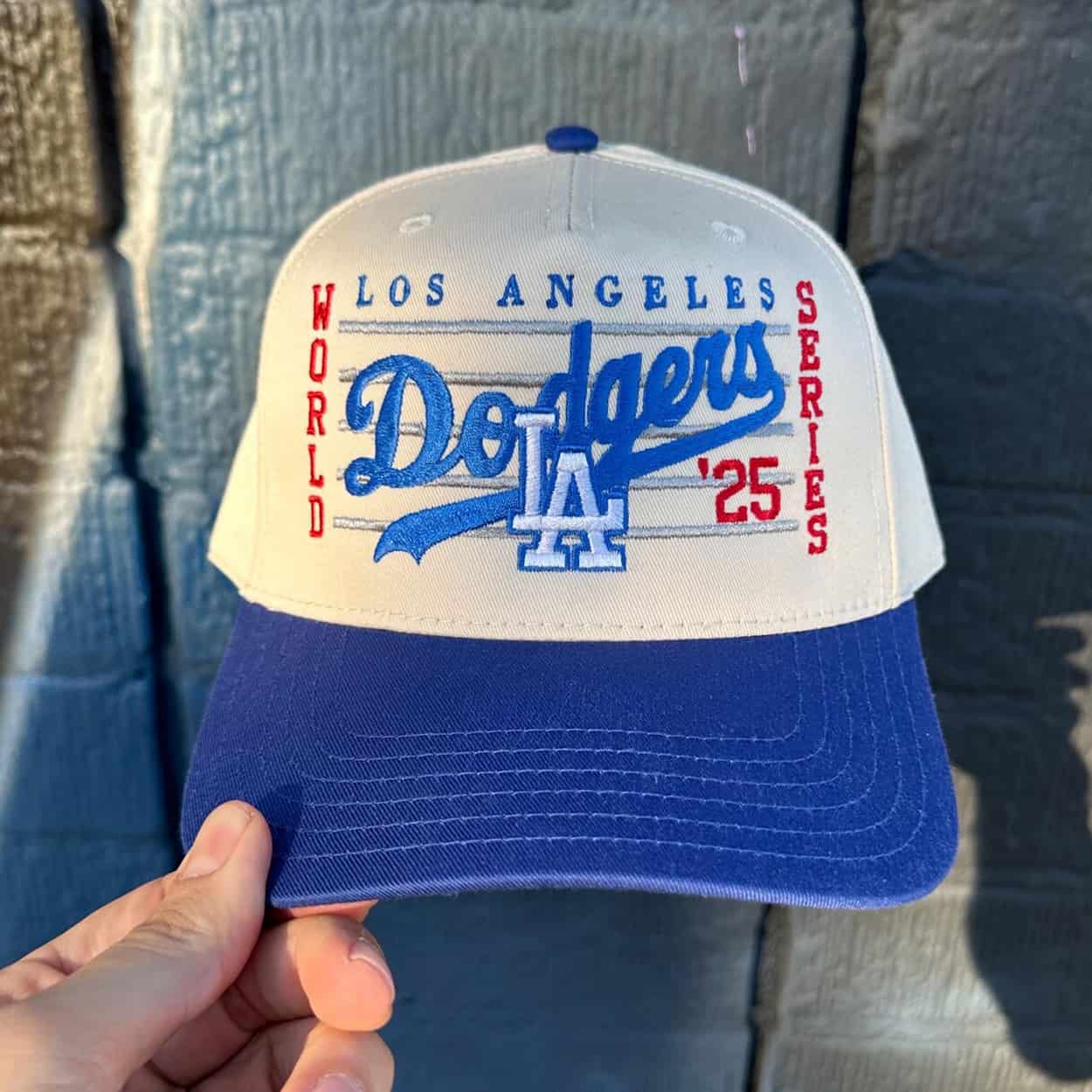 2025 World Series Los Angeles Baseball Hat Moonbestprint