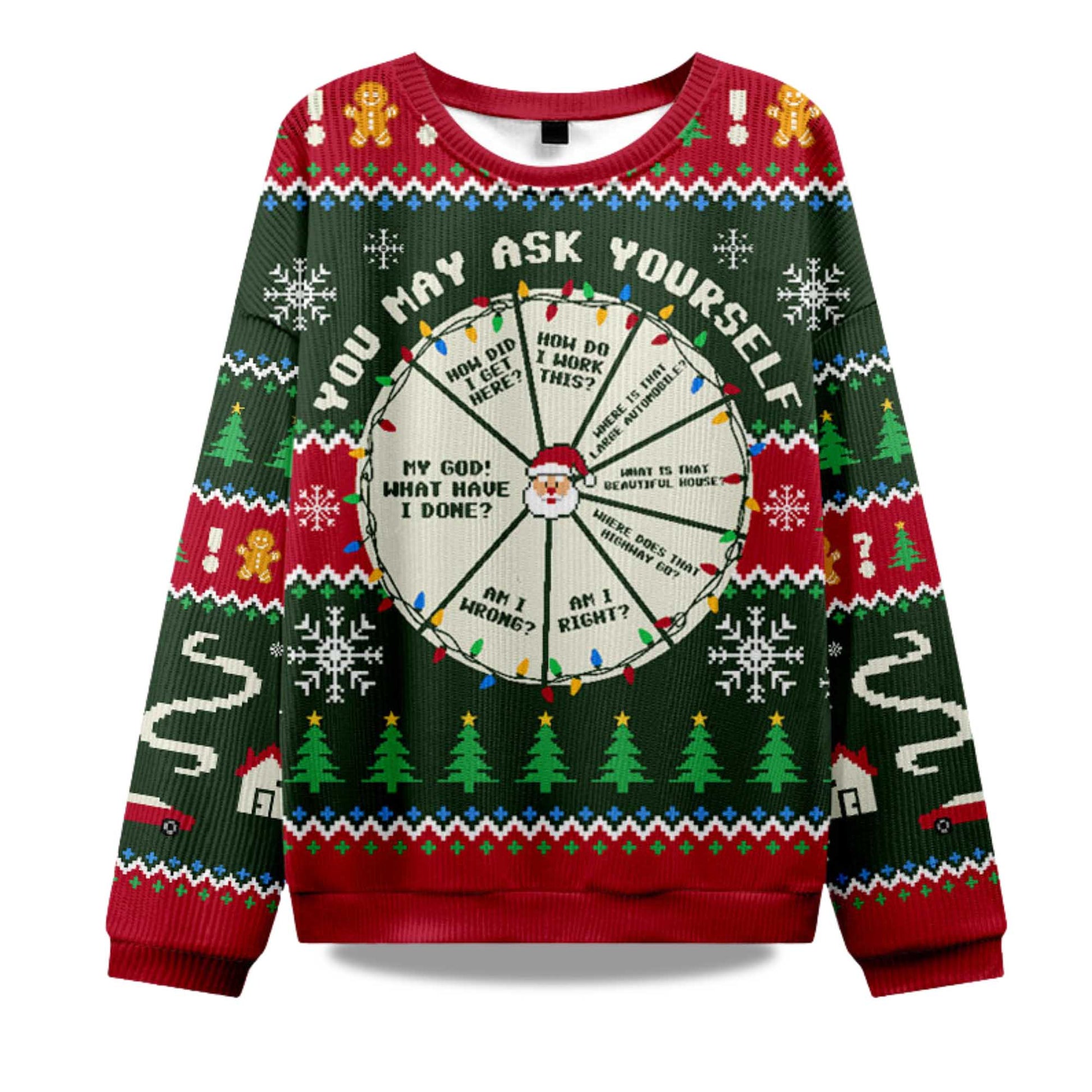 2025 You May Ask Yourself Ugly Christmas Sweater – Moonbestprint