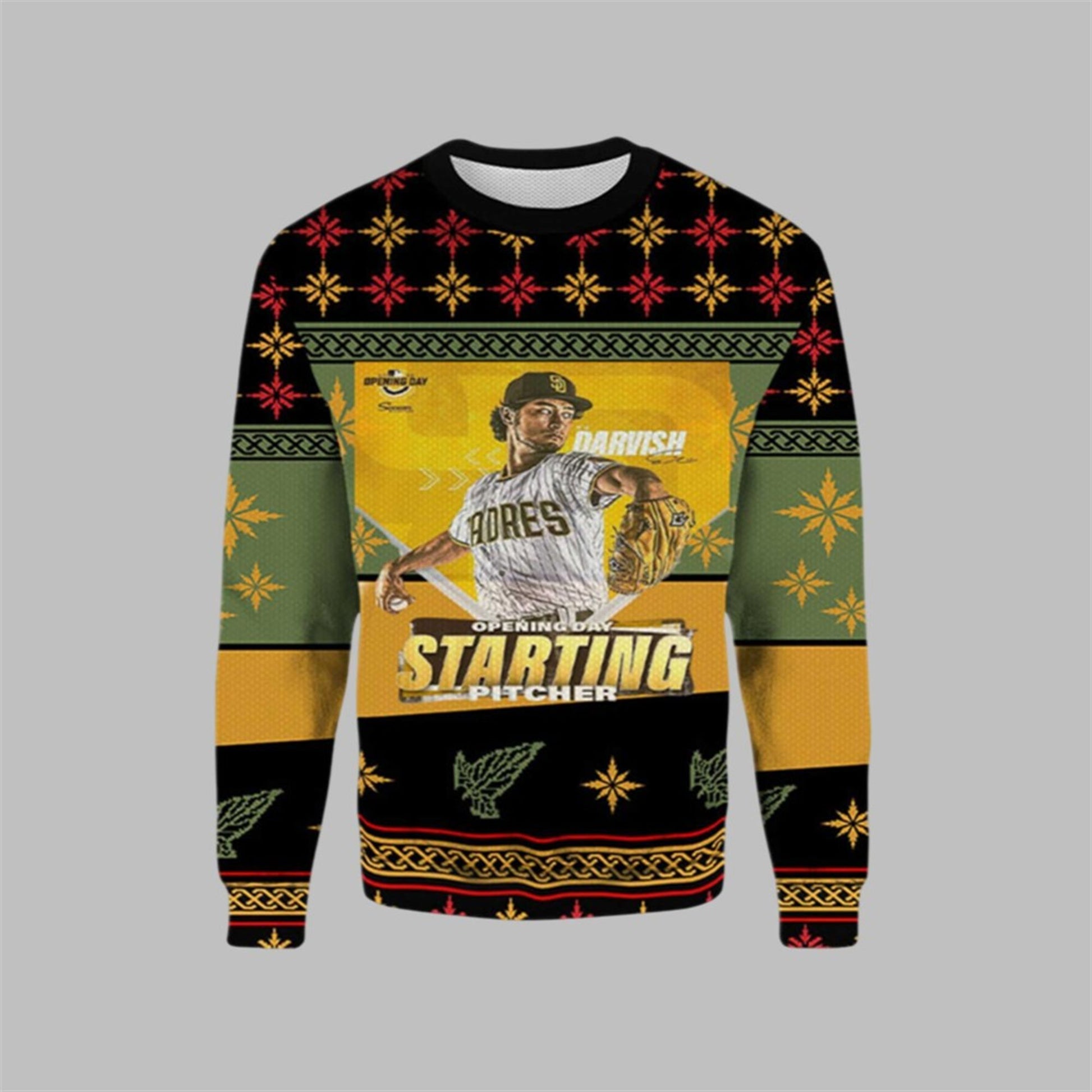 2026 Yu Davish Padres Ugly Christmas Sweater - Moonbestprint