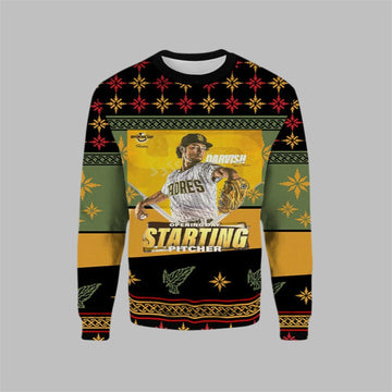 2026 Yu Davish Padres Ugly Christmas Sweater - Moonbestprint
