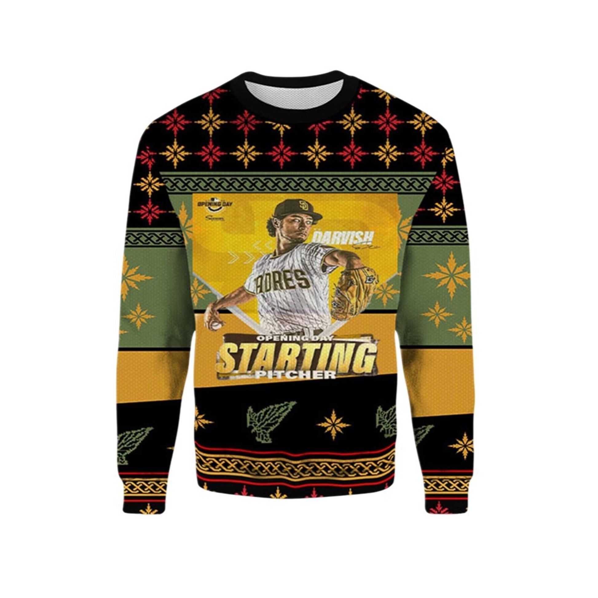 2026 Yu Davish Padres Ugly Christmas Sweater - Moonbestprint