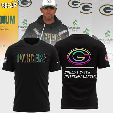 Green Bay Packers 2025 NFL Crucial Catch Limited Edition T Shirt | XE38 Moonbestprint