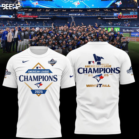Toronto Blue Jay 2025 American League Champions T-Shirt Moonbestprint