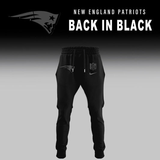 New England Patriots 2025 Back In Black Limited Edition Shirt | GI14 Moonbestprint