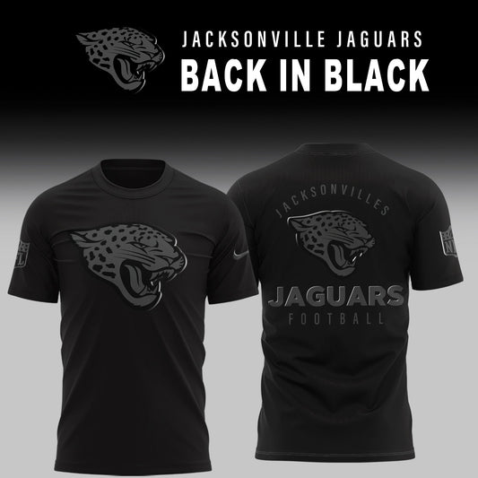 Jacksonville Jaguars 2025 Back In Black Limited Edition Shirt | BH30 Moonbestprint