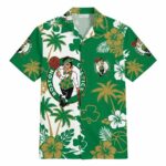 Unisex Boston Celtics Graphic Hawaiian Shirt for Basketball Fans – Moonbestprint