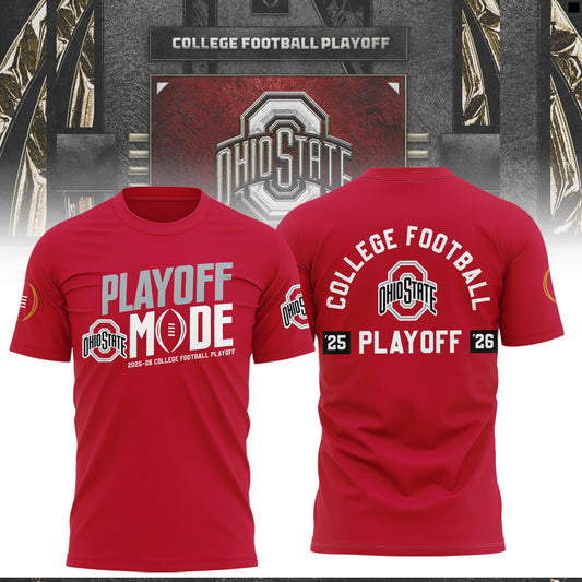 Ohio State Buckeyes 2025-26 College Football Playoff Limited Edition T Shirt | EZ25 Moonbestprint