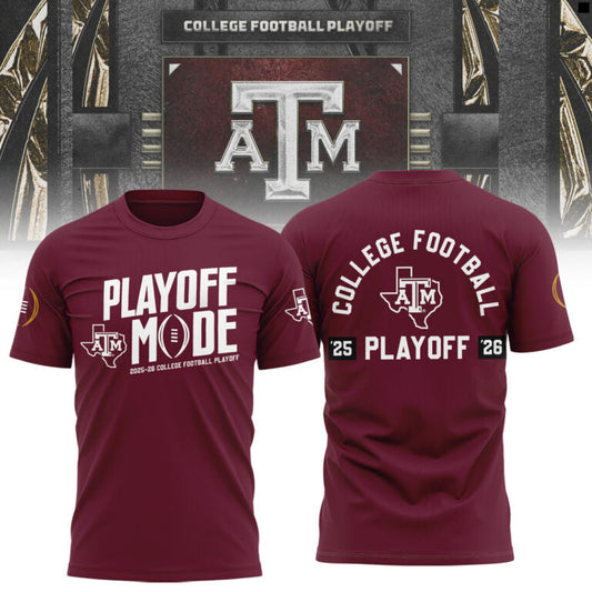 Texas A&amp;M Aggies 2025-26 College Football Playoff Limited Edition Shirt | AU77 Moonbestprint