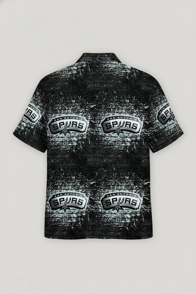 Unisex San Antonio Spurs Graphic Hawaiian Shirt for Basketball Fans – Moonbestprint