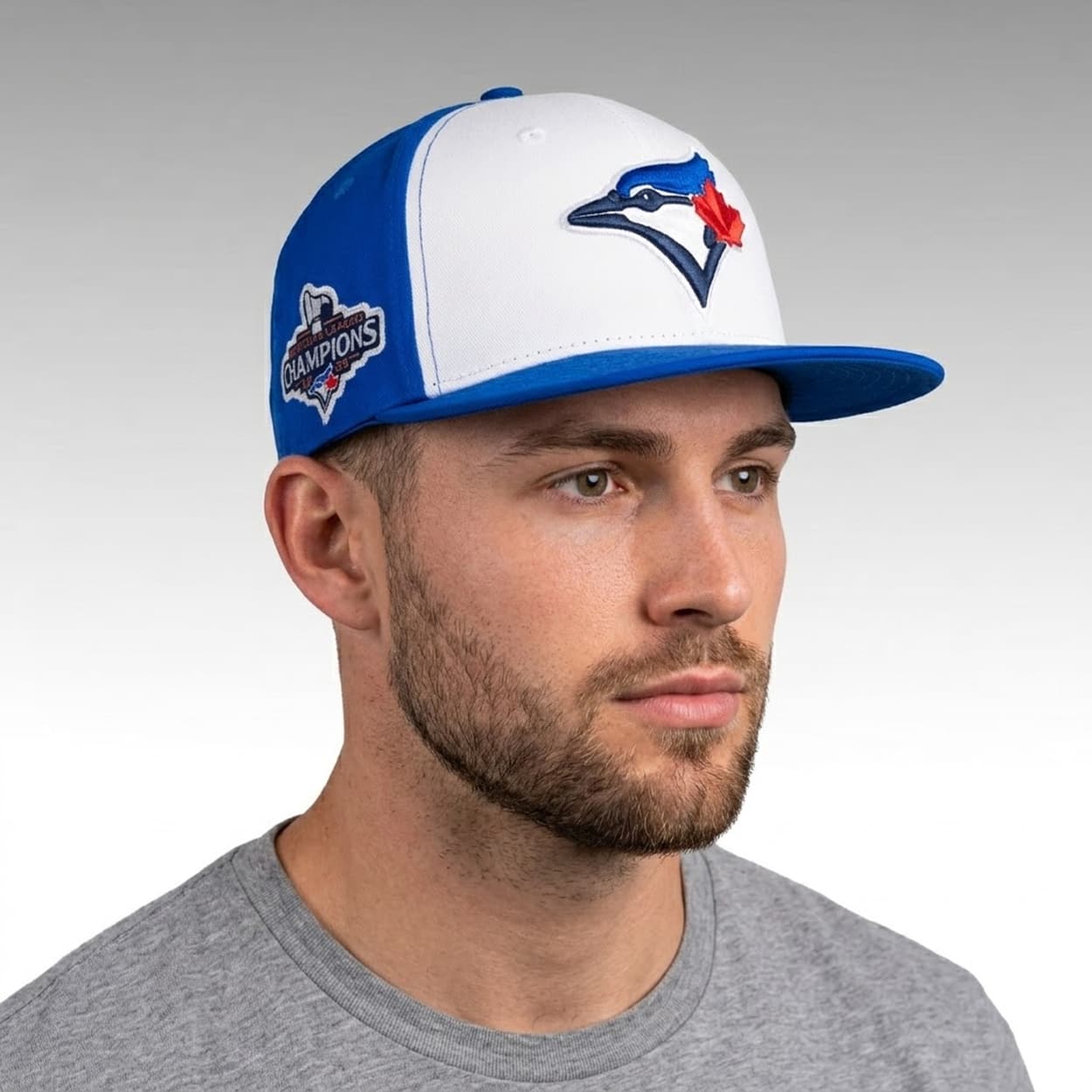 2026 Blue Jays AL Champions White Panel Hat Giveaway Moonbestprint