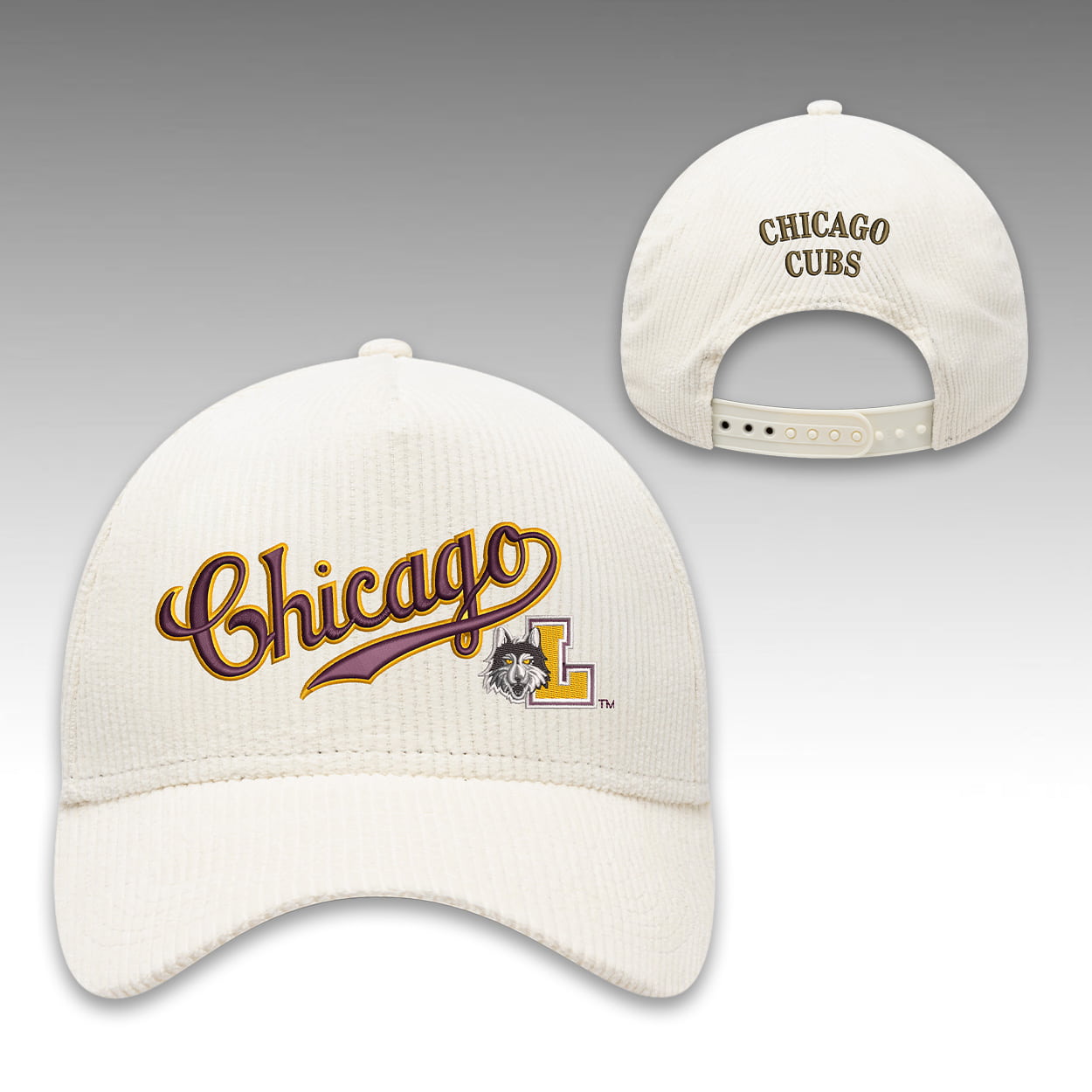 2026 Cubs Loyola University Chicago Cap Giveaway Moonbestprint