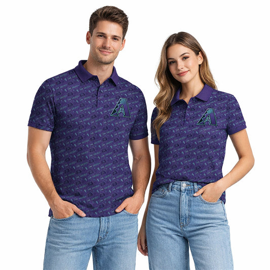 2026 Giveaway Arizona Diamondbacks Father's Day Polo Shirt - Moonbestprint