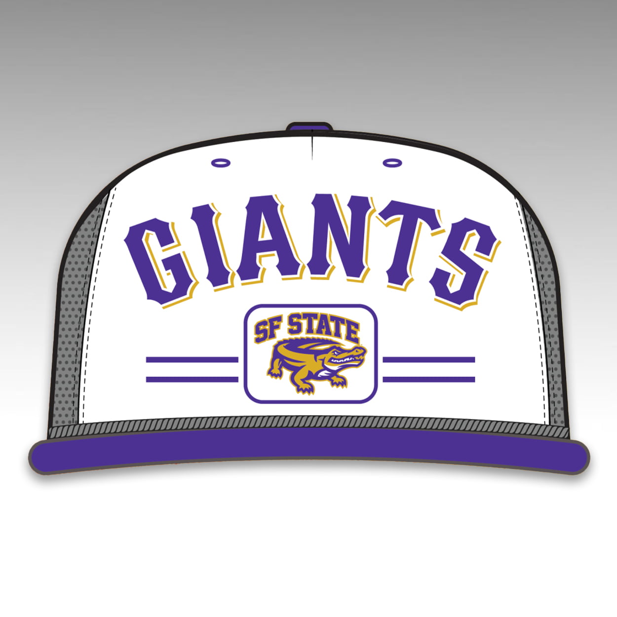 2026 Giants San Francisco State University Night Roped Hat Giveaway Moonbestprint
