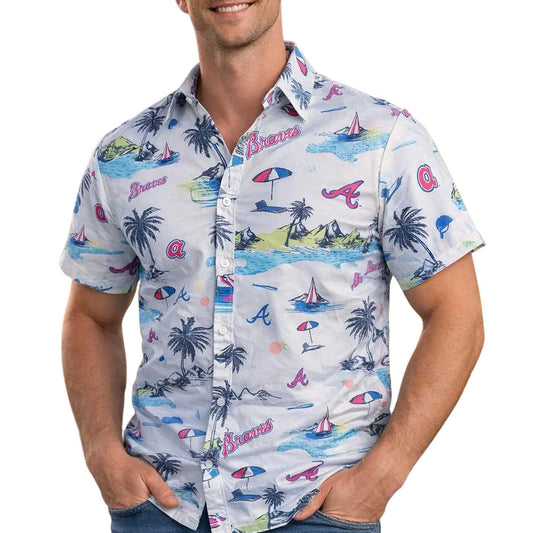 2026 Giveaway Braves Hawaiian Shirt- Moonbestprint