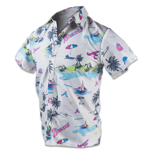 2026 Giveaway Braves Hawaiian Shirt- Moonbestprint