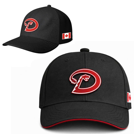 2026 Giveaway Dbacks Canadian Heritage Celebration Hat -Moonbestprint