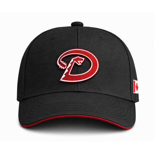 2026 Giveaway Dbacks Canadian Heritage Celebration Hat -Moonbestprint