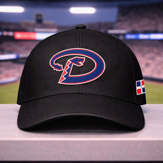 2026 Giveaway Dbacks Dominican Heritage Celebration Hat -Moonbestprint