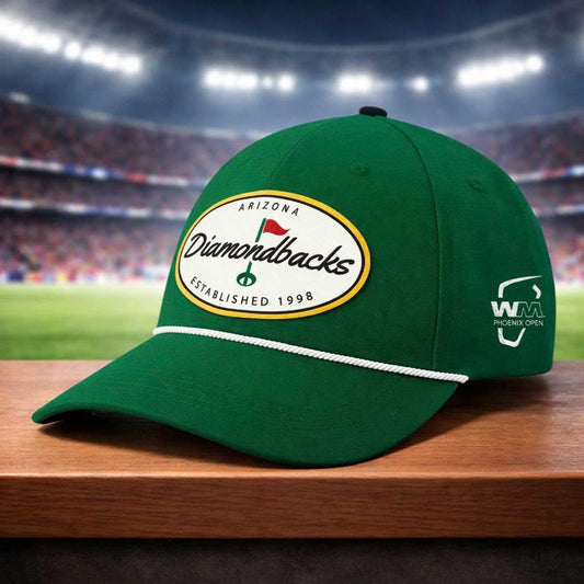 2026 Giveaway Dbacks Golf Night Hat -Moonbestprint