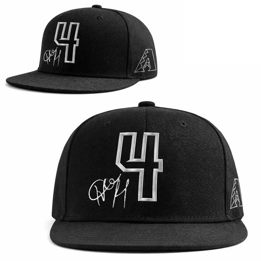 2026 Giveaway Dbacks Ketel Marte Silver Slugger Cap -Moonbestprint