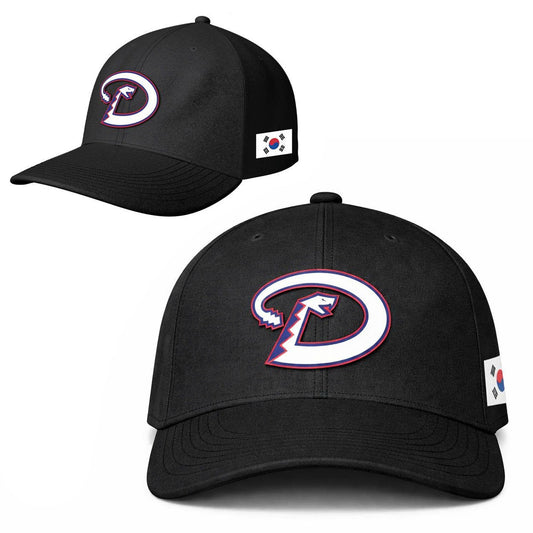 2026 Giveaway Dbacks Korean Heritage Celebration Hat -Moonbestprint