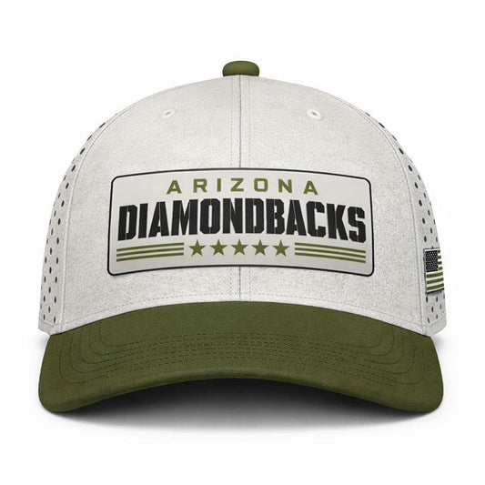 2026 Giveaway Dbacks Military Appreciation Weekend Hat -Moonbestprint