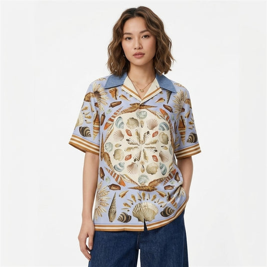 2026 Luke Bryan American Idol Shell Print Hawaiian Shirt S24 - Moonbestprint