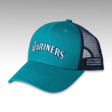 2026 Mariners The Church of Jesus Christ of Latter-day Saints Night Hat Giveaway Moonbestprint