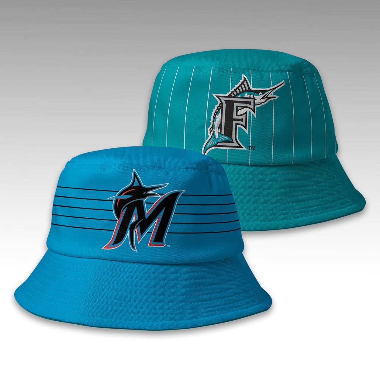 2026 Marlins Reversible Bucket Hat Giveaway Moonbestprint