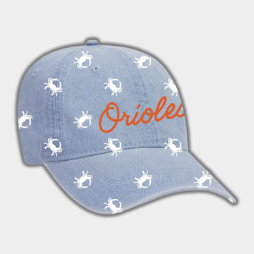2026 Orioles Denim Crab Cap Giveaway Moonbestprint