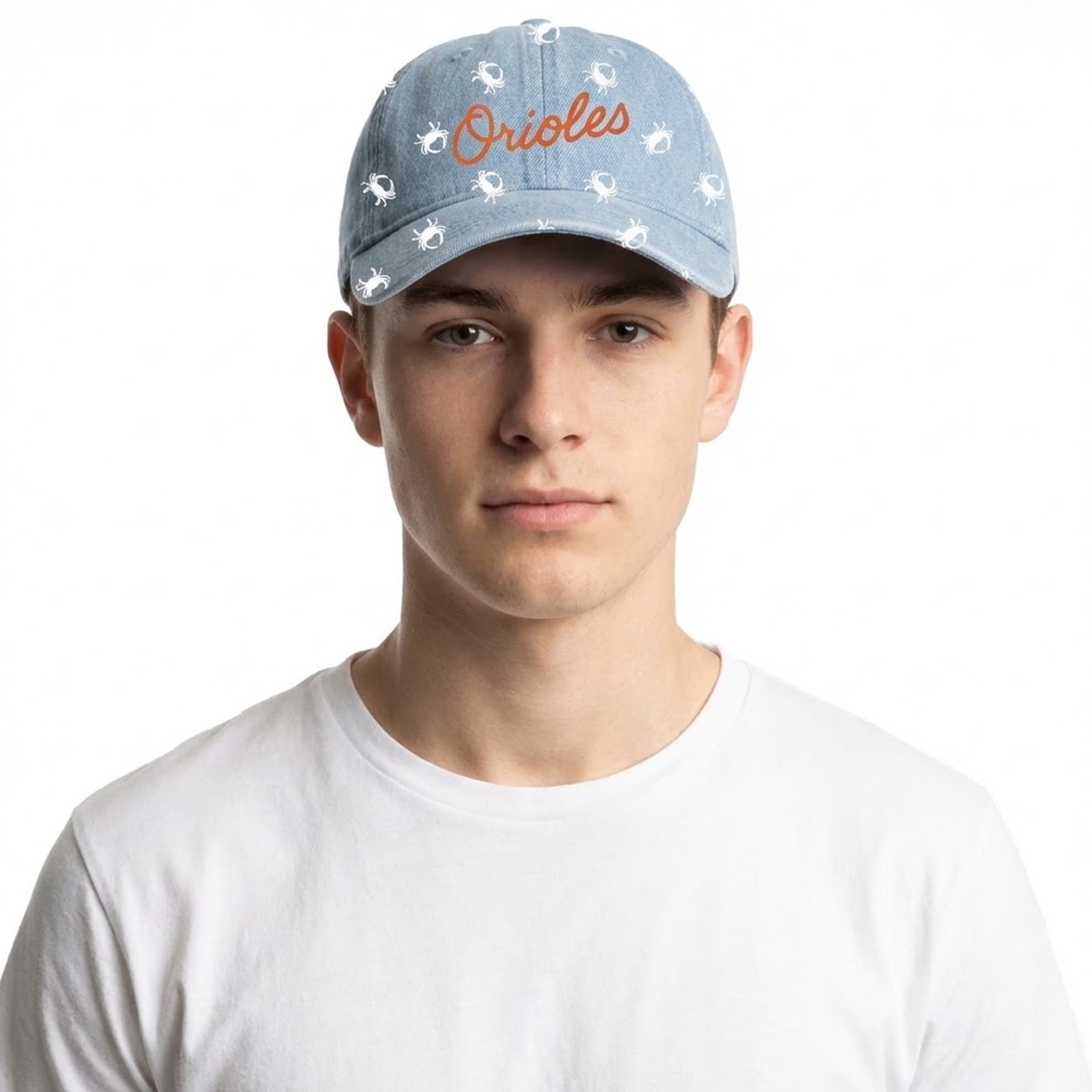 2026 Orioles Denim Crab Cap Giveaway Moonbestprint