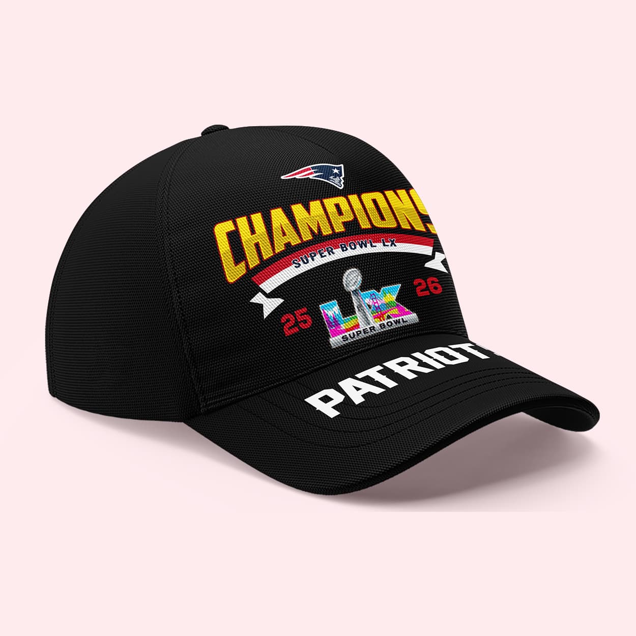 2026 Patriots Super Bowl Champions Classic Cap Moonbestprint