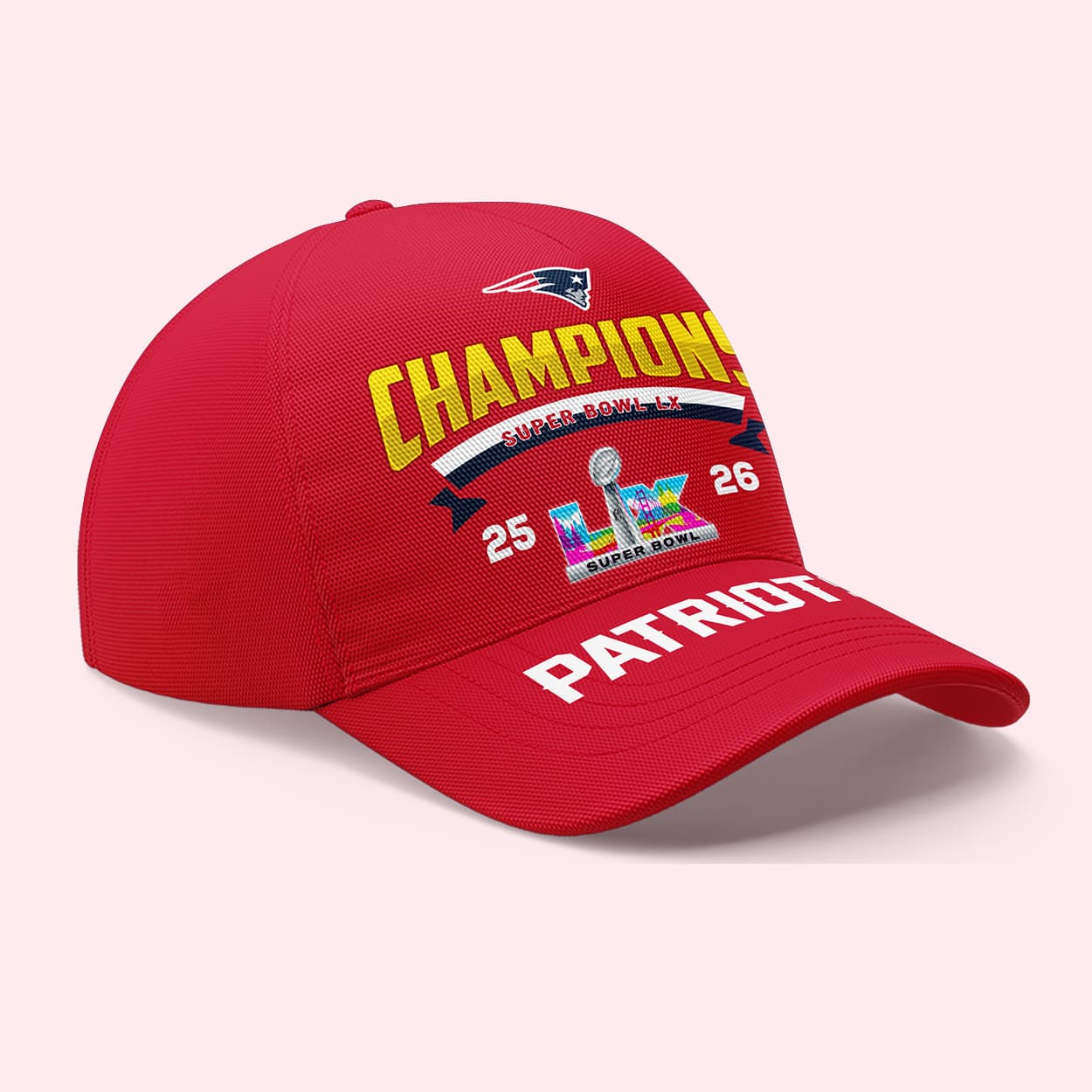 2026 Patriots Super Bowl Champions Classic Cap Moonbestprint