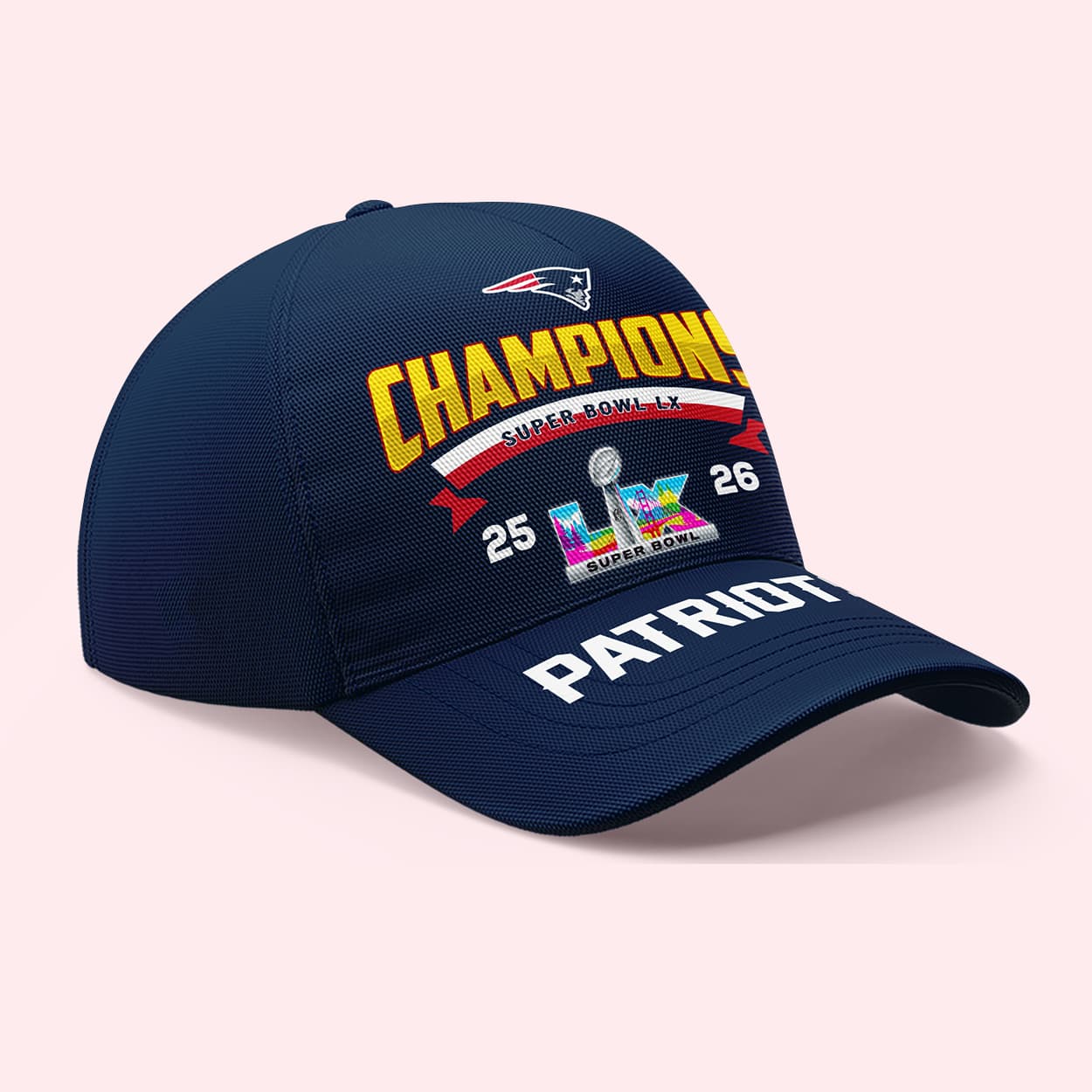 2026 Patriots Super Bowl Champions Classic Cap Moonbestprint