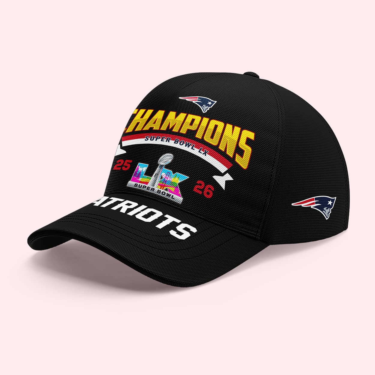 2026 Patriots Super Bowl Champions Classic Cap Moonbestprint