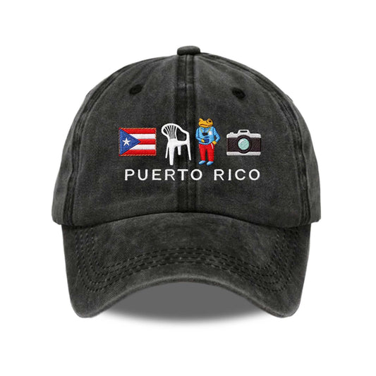 2026 Puerto Rico Baseball Cap -Moonbestprint