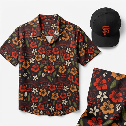 2026 Giveaway San Francisco Giants Gigantes Aloha Shirt - Moonbestprint