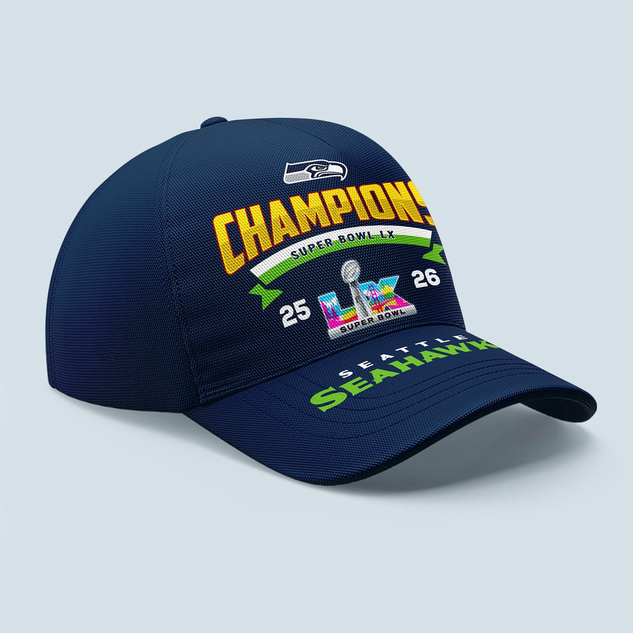 2026 Seahawks Super Bowl Champions Classic Cap Moonbestprint
