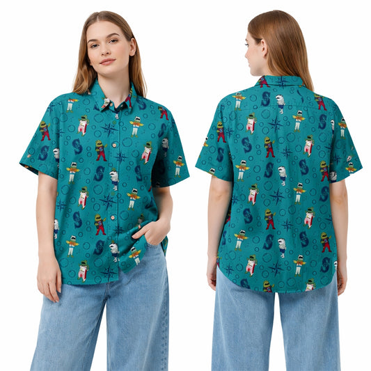 2026 Giveaway Seattle Mariners Salmon Run Day Aloha Shirt - Moonbestprint