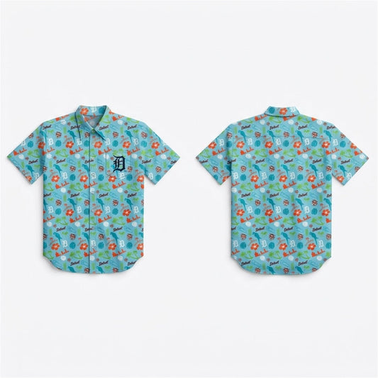 2026 Giveaway Detroit Tigers Margaritaville Night Hawaiian Shirt - Moonbestprint