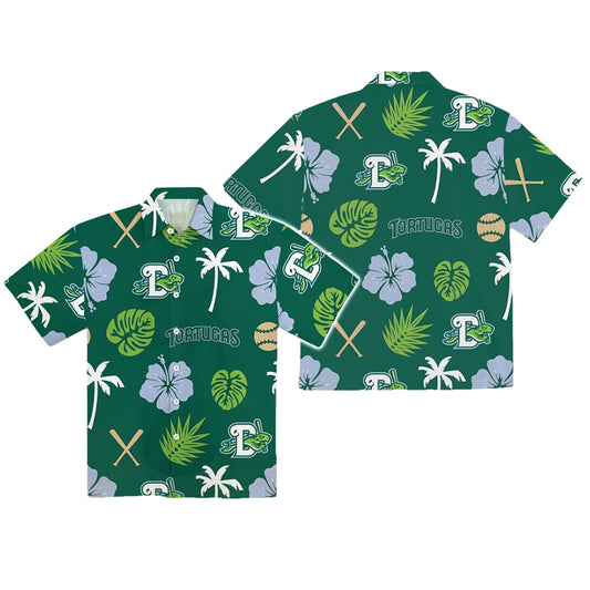 2026 Giveaway Daytona Tortugas Green Hawaiian Shirt - Moonbestprint
