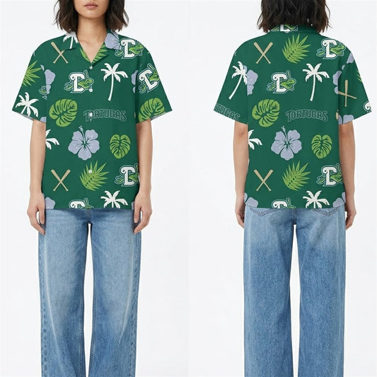 2026 Giveaway Daytona Tortugas Green Hawaiian Shirt - Moonbestprint