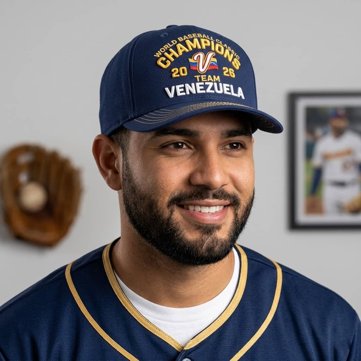 2026 Venezuela World Baseball Classic Champions Hat Moonbestprint