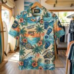 Unisex UFC 324 Champions Paradise Fight Island Graphic Hawaiian Shirt for MMA Fans – Moonbestprint