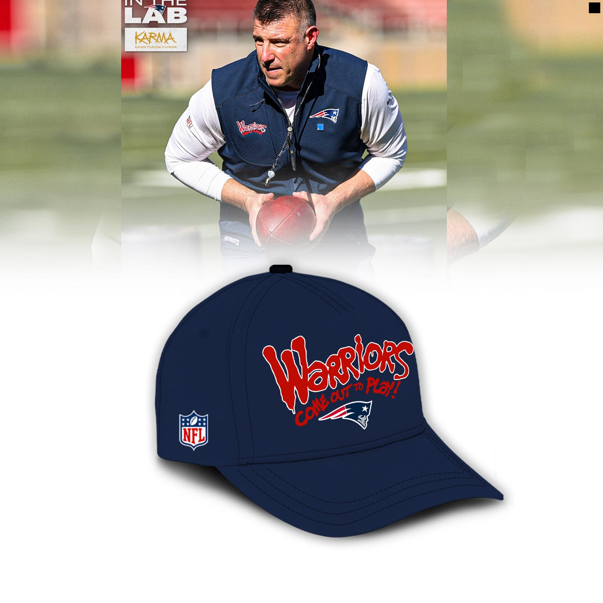 New England Patriots Warriors Come Out To Play Limited Edition TShirt | BA65 Moonbestprint