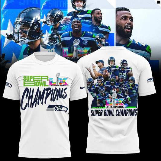 Seattle Seahawks 2025-2026 Super Bowl LX Champions Limited Edition Shirt | YQ18 Moonbestprint
